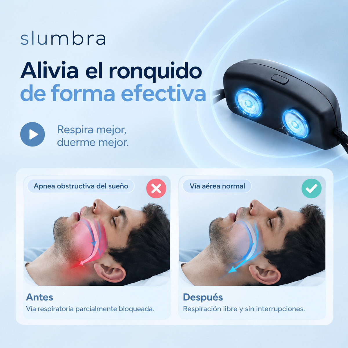 Dispositivo Inteligente Anti-Ronquidos